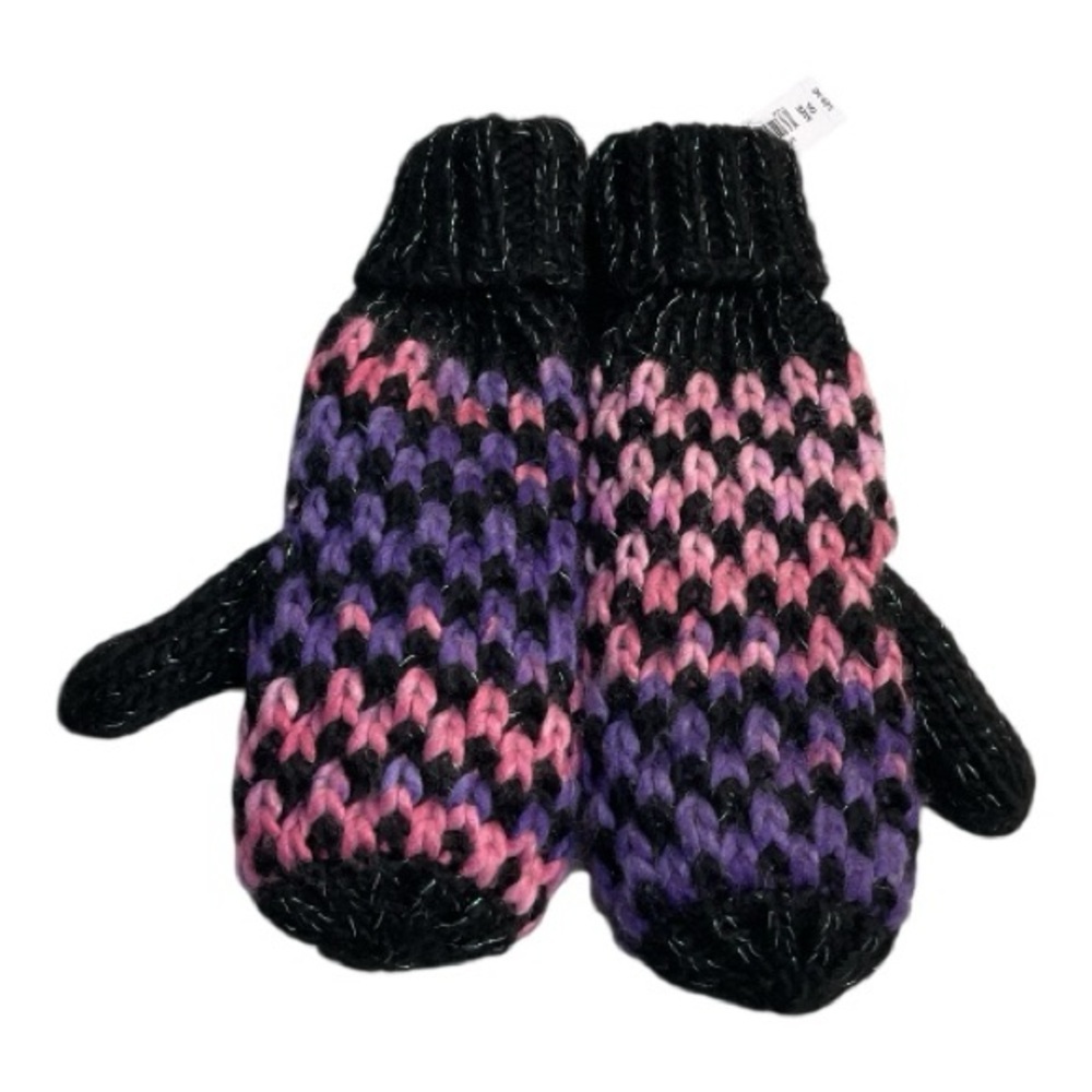 Anna & Ava Multicolor Knit Mittens